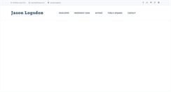 Desktop Screenshot of jasonlogsdon.com